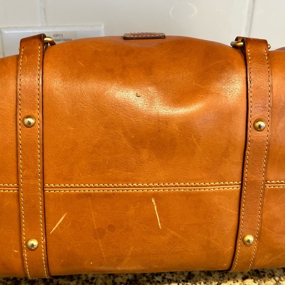 Dooney & Bourke Florentine Large Satchel - Color Natural - Picture 7 of 10